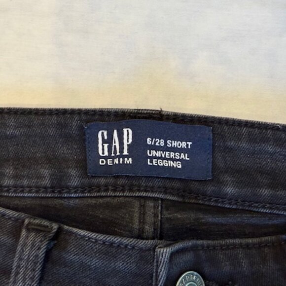 Gap-Black Size 6/28 Short Universal Legging - Picture 2 of 5